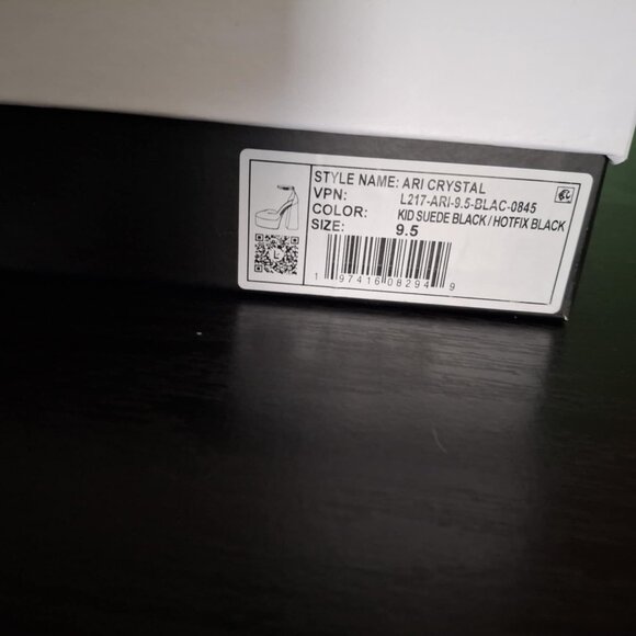 Larroude Ari Crystal Pump - Black Crystals - Picture 2 of 4